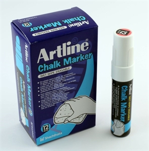 Artline Krijtmarker 2,0 mm punt wit
